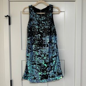 Sparkle mini dress
